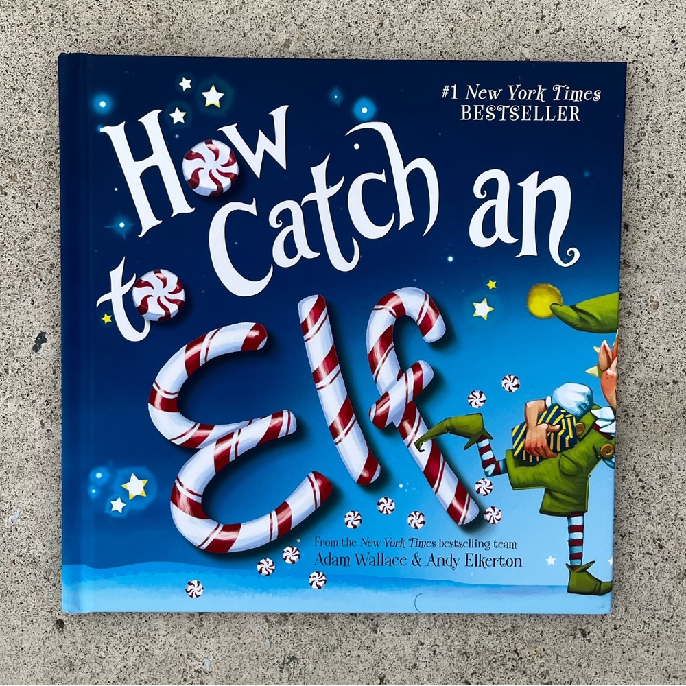 How to Catch an Elf Book Hardcover Adam Wallace Andy Elkerton Christmas Holiday